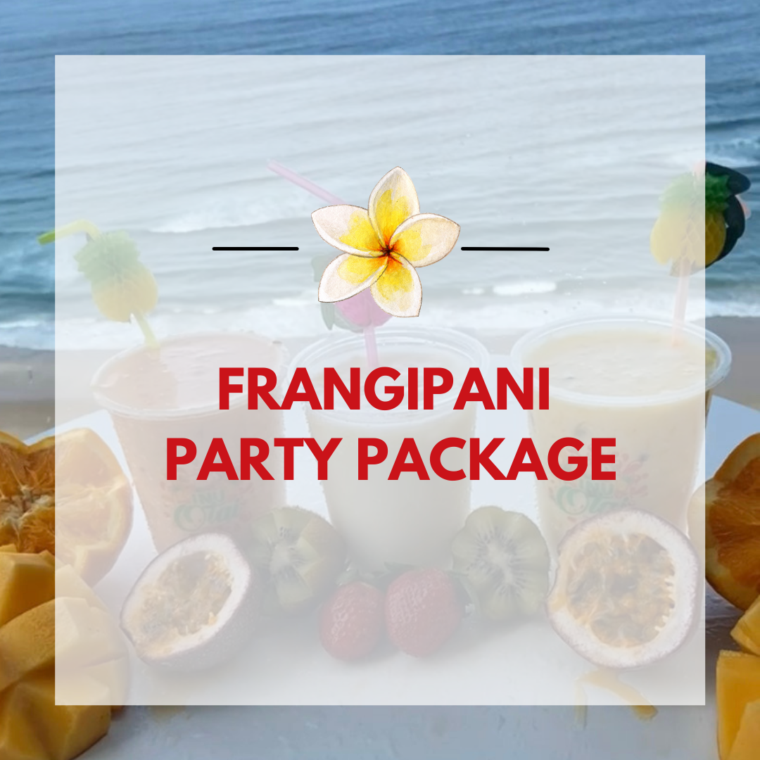 Frangipani Party Package